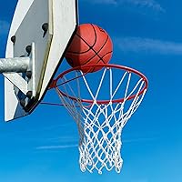 Vista 7 de Red de Baloncesto para Exteriores, (7.16 oz) 12 Bucles Red de Baloncesto Profesional de Servicio Pesado de Repuesto, Resistente a Todo Clima Anti