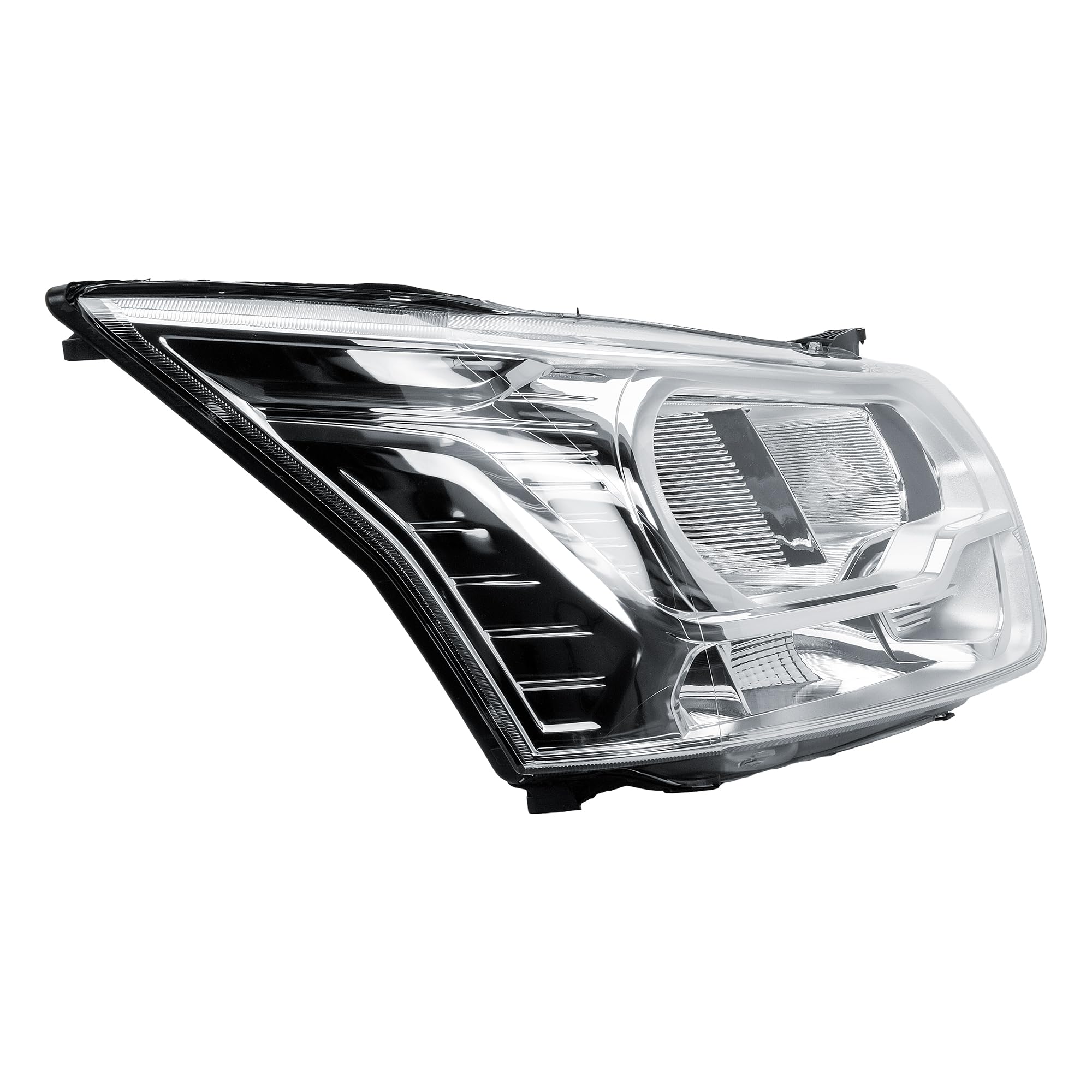 LONGLING Faros delanteros derechos con motor para Ford Transit V363 2014-2025
