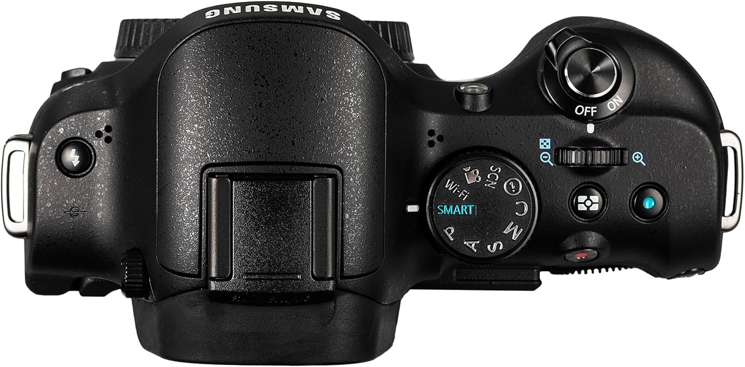 Top view of Samsung NX20 camera