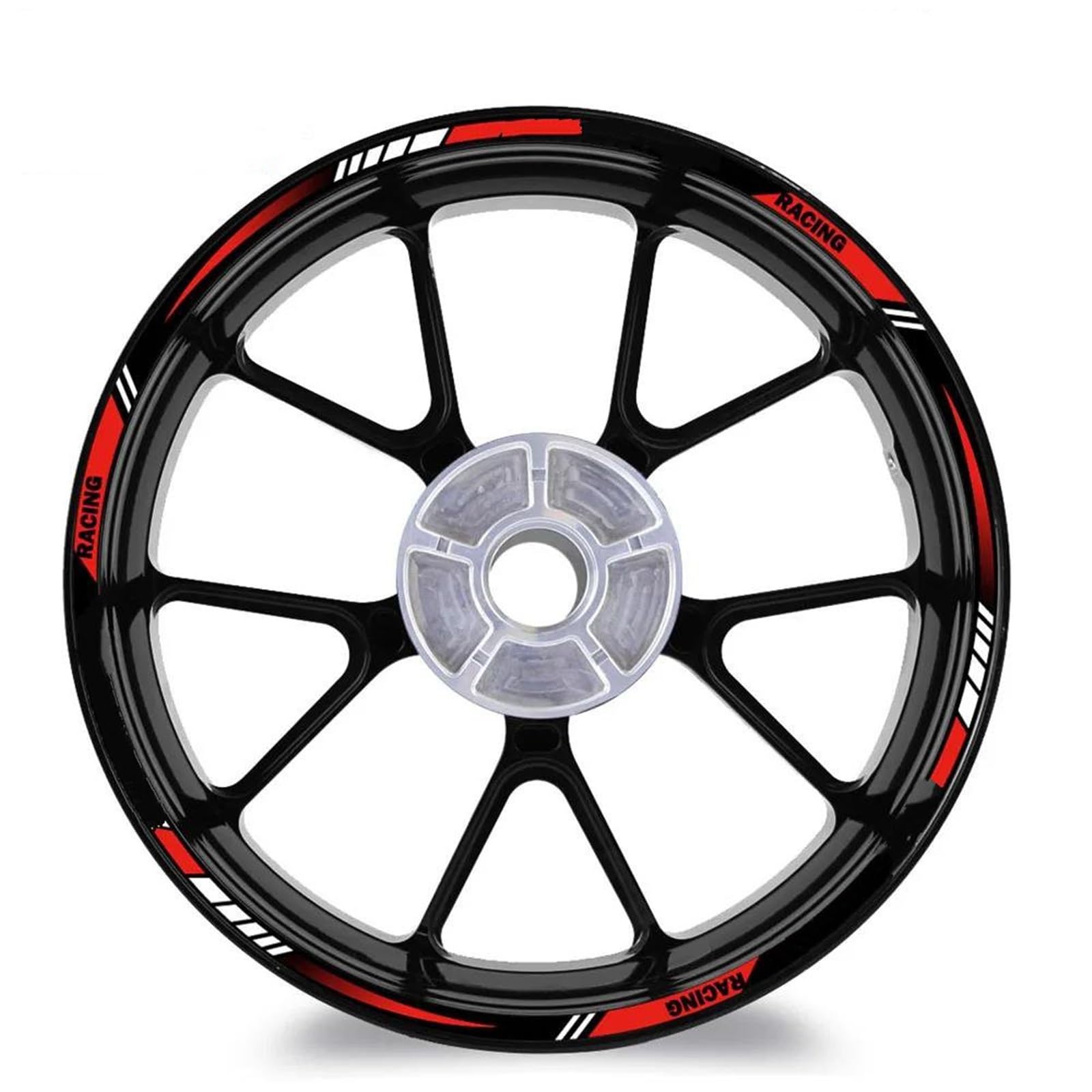Motorcycle Wheel Sticker Reflective 14″15″17″ Rim Scooter Stripe Decal for Forza 125 250 300 350 750 MF13