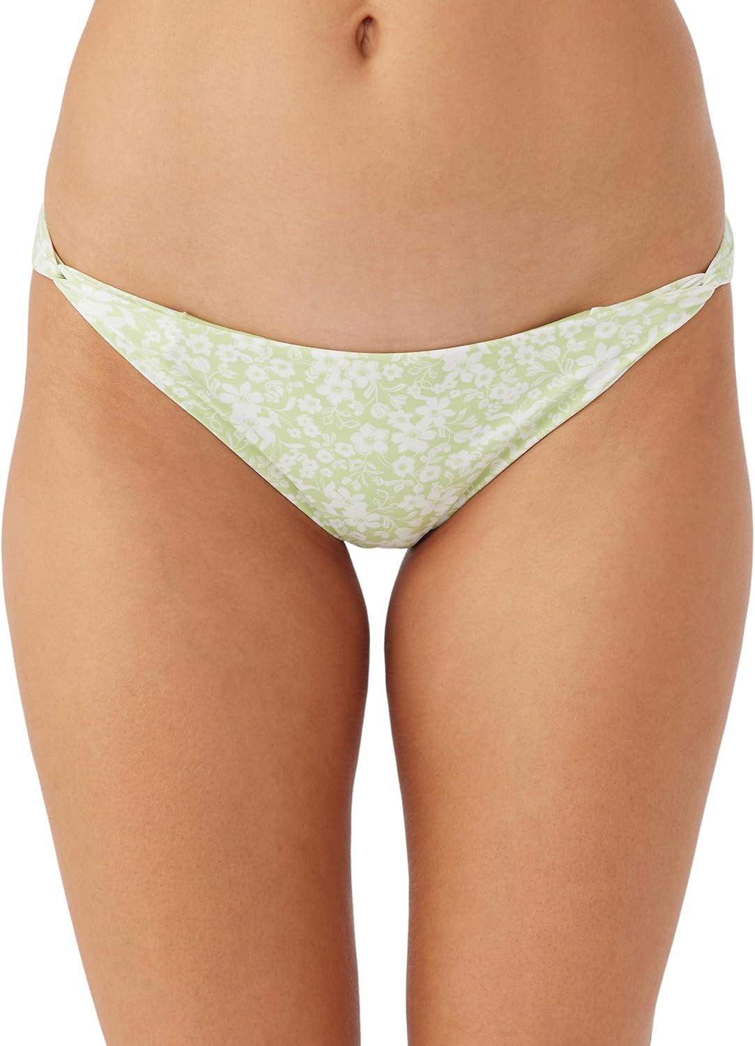 O'NEILL Women's Sunset Twist Side Bikini Bottoms - Cheeky Coverage Women's Bathing Suit Bottom with Twist Strap