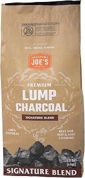 Oklahoma Joes Hardwood Lump Charcoal, 8.8 lb Bag - 3947286