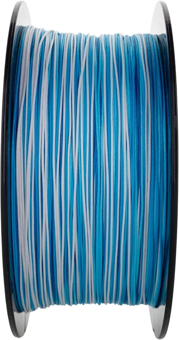 Reaction Tackle Hollow Core Braided Fishing Line - 16 Strand Splice Ready Braid for Knotless Leader Connections, Freshwater and Saltwater Trolling and Offshore