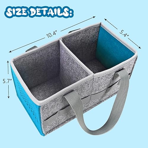 Miniatura 5 de Estuche de transporte para Tonies Starter Set y bolsa de almacenamiento para Toniebox Figurilla, juguete musical de fieltro bolsa plegable para