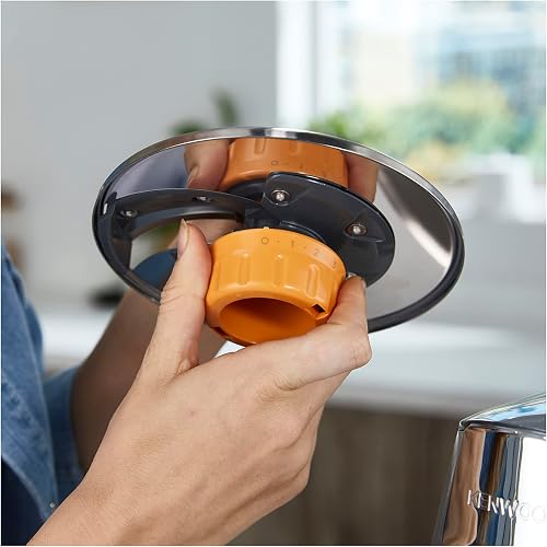Kenwood Titanium Chef Baker KVC85.004SI Küchenmaschine mit integrierter Waage & MultiPro KAH65.000PL Multi-Zerkleinerer - 7