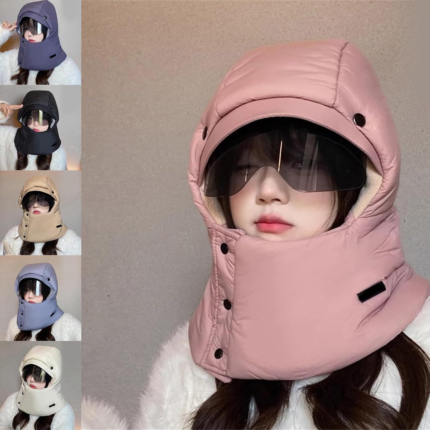 Fashion Trapper Hat Ear Protective Adult Cotton Padded for Winter Warmth Ear Warmer Hat
