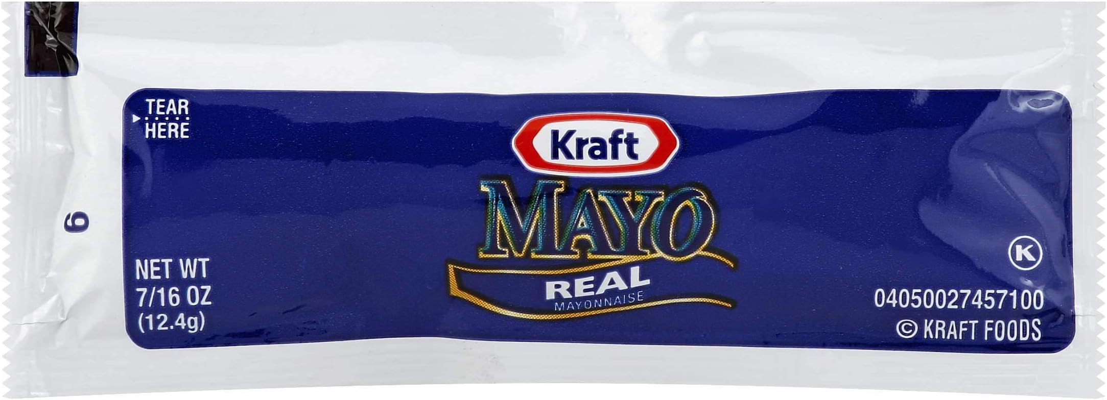 Kraft Real Mayonnaise Packets, 7/16 oz, 200 ct Grocery