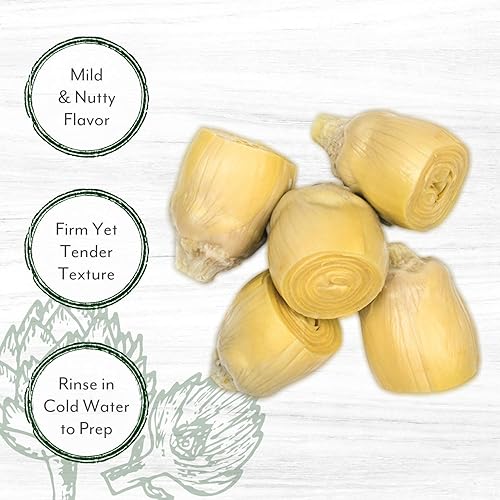 Miniatura 3 de Roland Foods Corazones de alcachofa extra pequeños, 60-70 unidades, lata de 5 libras y 8 onzas (5.5 lbs)