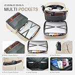 6x13x17 inch Personal Bag for Budget Flights in Canada,15x33x43 cm Travel Bag,Expandable 20-30L Carry on Duffel Bag,Flight Approved Underseat Weekender Overnight Bag with Wet Pocket