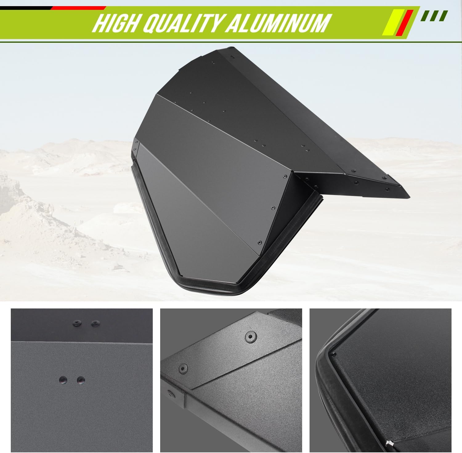 Front Full Doors for X3, Aluminum Front Full Doors Panels Compatible with Can-Am Maverick X3 & MAX 2017-2025 All Models Accessories Replace OEM #715004732