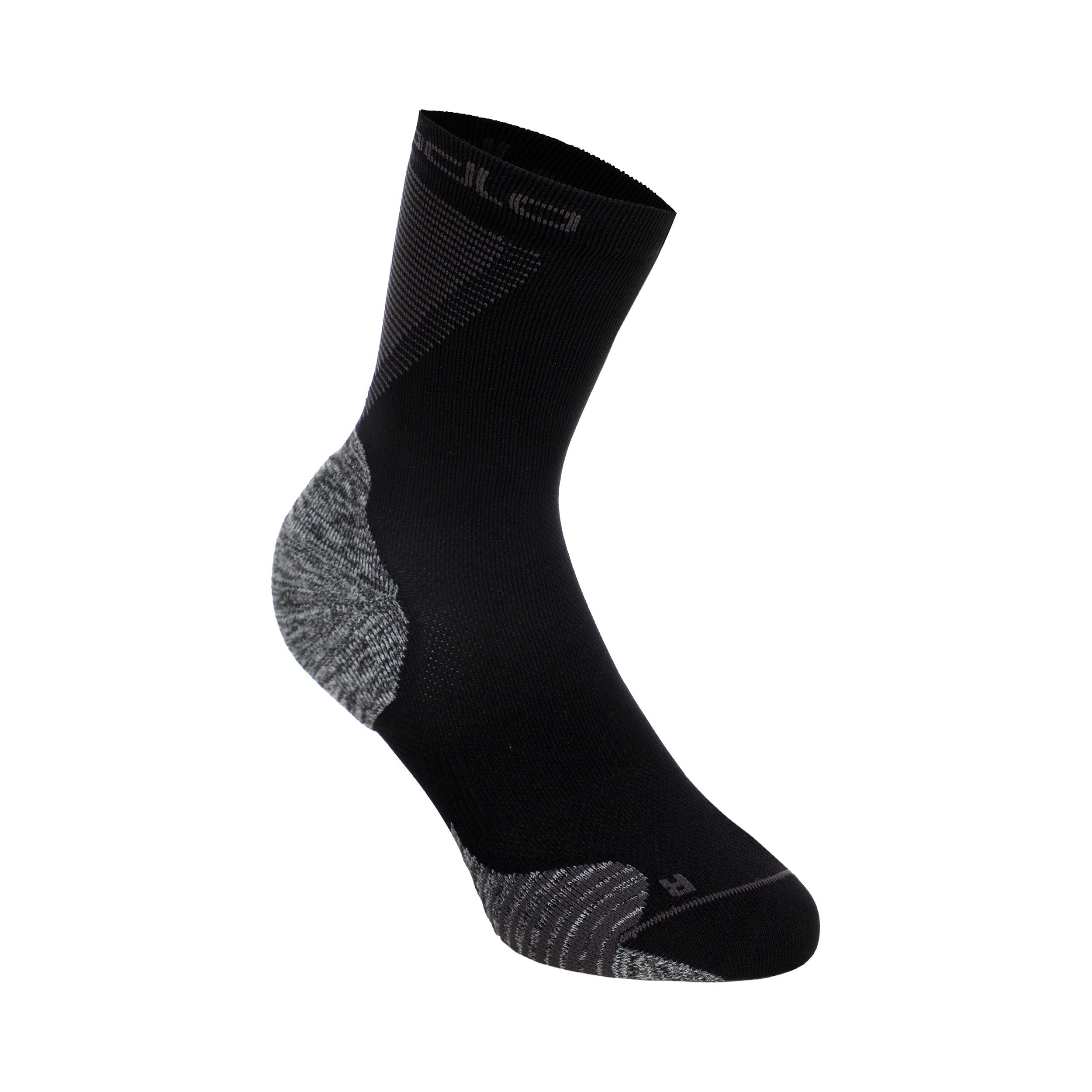 Odlo Unisex Running socks CERAMICOOL RUN, black, 39-41