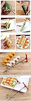 Vista 1 de Angelastore Fruit & Vegetable Tools Garnishes Herramienta de tallado de cuchillo en espiral de verduras, patata, zanahoria, pepino, ensalada