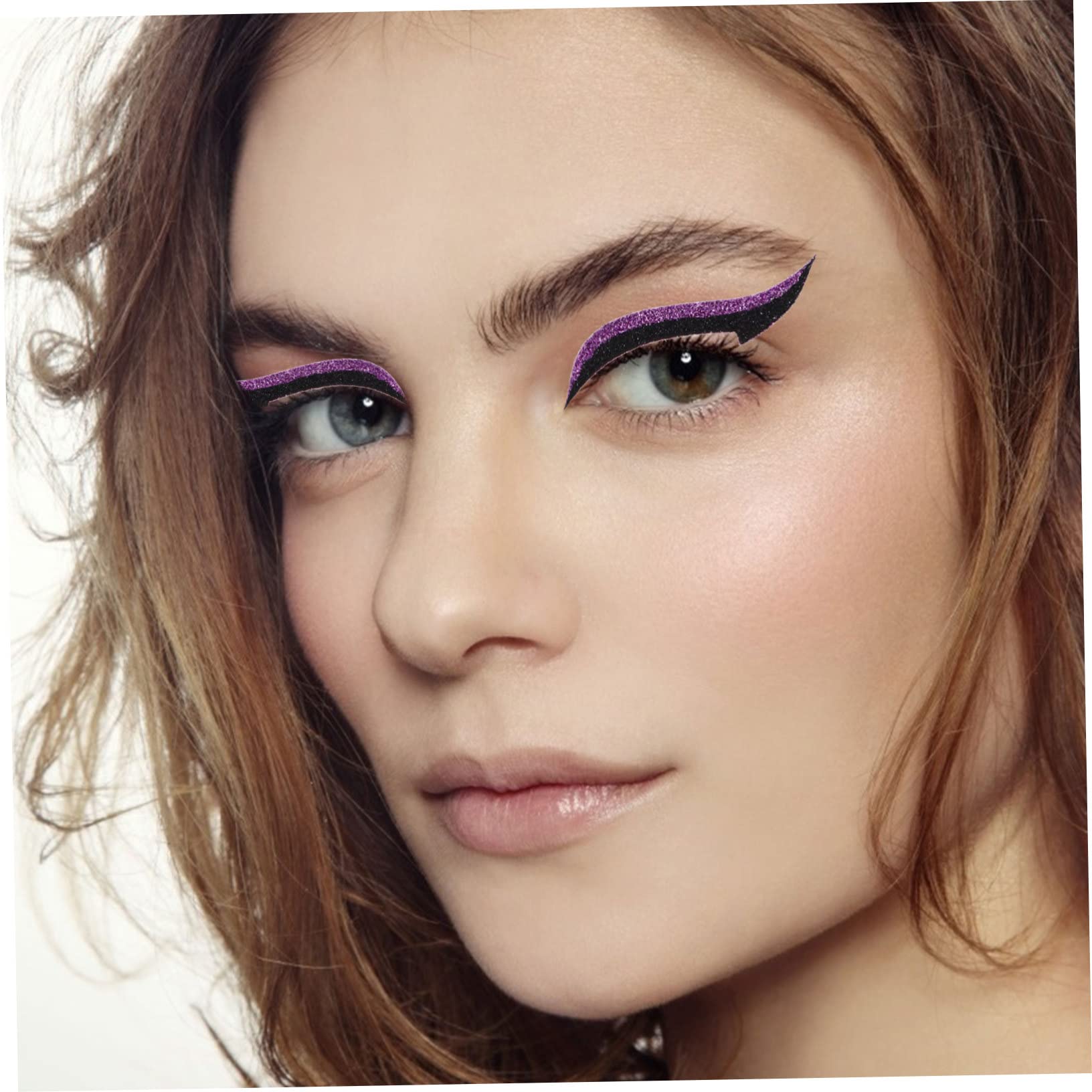 POPETPOP 120paia Eyeliner Stickers Riutilizzabili Per Doppie Palpebre Strisce Coloratper Makeup Adatte Tutti Tipi Occhi e Facili Applicare Per Viaggi e