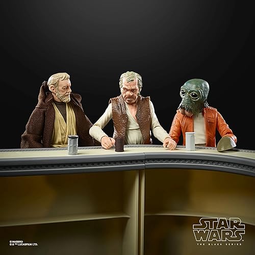 Miniatura 2 de Star Wars Exxclusive The Black Series The Power of The Force Cantina Showdown Set de figuras