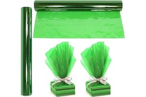 Color Cellophane Wrap Roll Green: The Perfect Way to Add a Touch...