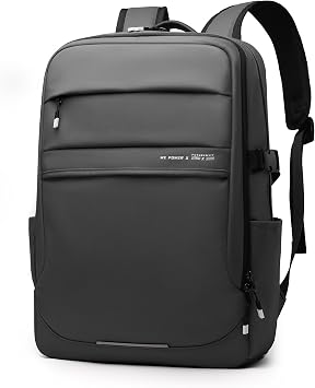Laptop Backpack for Men, Work Laptops Backpack Fits 15.6 Inch Laptop Water-resistant Lightweight Business RucksackGrey