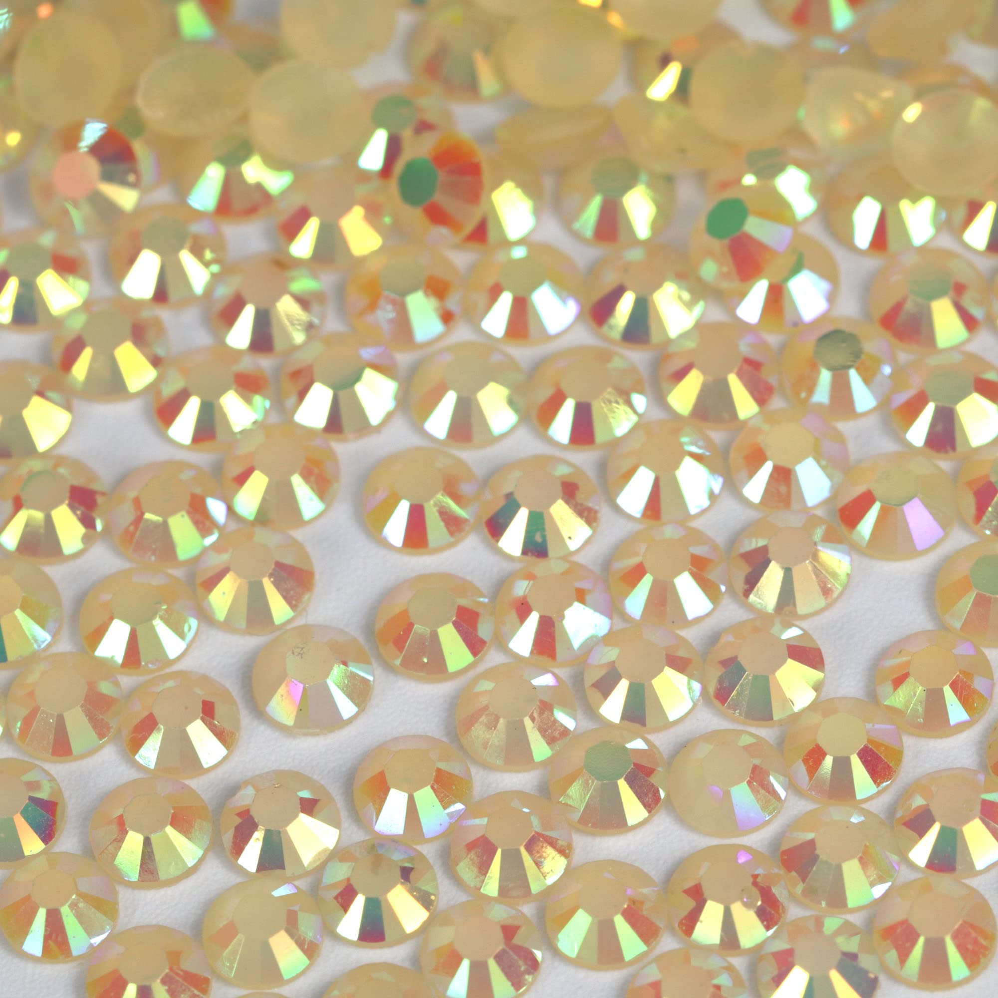 250pcs 6mm Flat Back Non-Stick Rhinestone Crystal Diamantes Nail Art & Craft Scrapbooking Embellishments 90 Available Colours (6mm, AB Clear #A13) — view 69