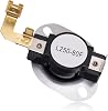 PartsBroz WP3977767 3977767 Dryer Hi-Limit Thermostat - Compatible With Whirlpool Kenmore Maytag Roper Dryers - Replaces AP6009043 PS11742185 3399693 898078 WP3977767VP WED4815EW1 ER3977767 TJ90SET185