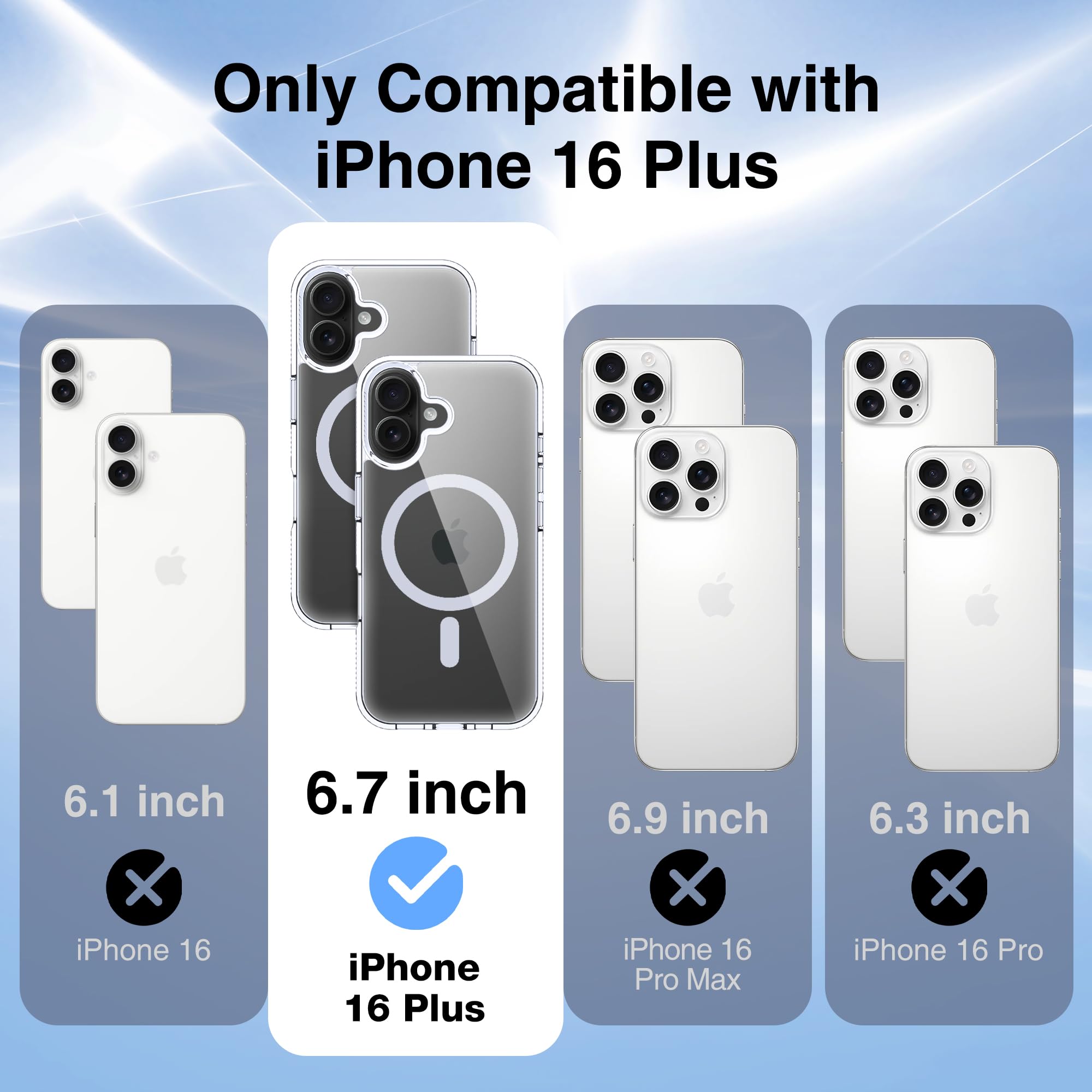 iPhone16Plus ケース クリア MagSafe対応 黄変防止 Amazon.co.jp: Supdeal iPhone 16 Plus 用 ケース MagSafe対応 透明な