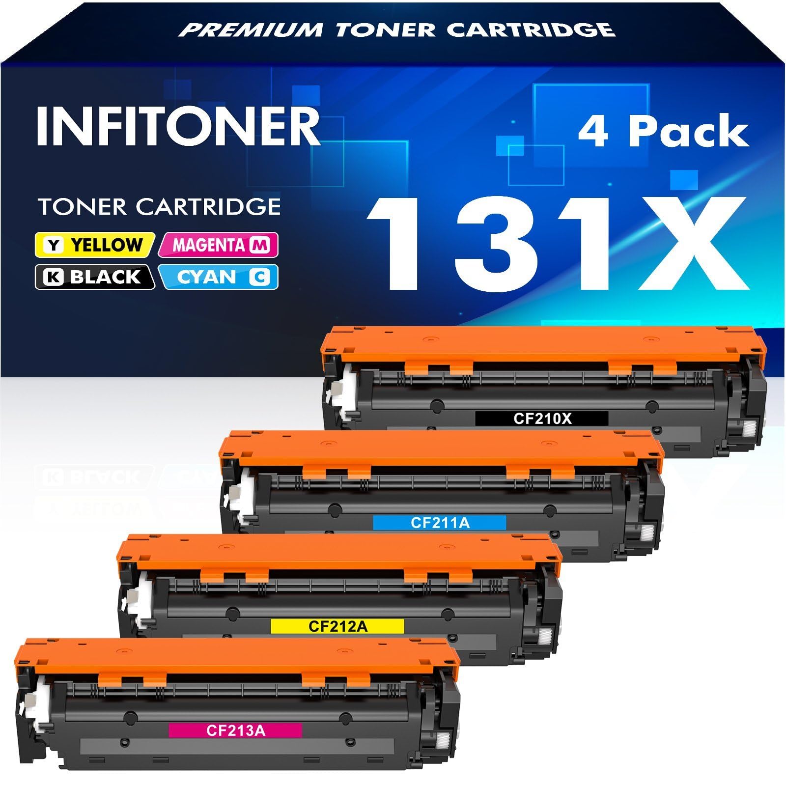 5er-Pack TN241 TN245 Kompatible für Brother MFC 9332CDW Toner DCP 9022CDW MFC-9142 CDN DCP-9020CDW HL-3152CDW HL-3142CW MFC-9332CDW HL-3140CW TN241BK TN245C TN245Y TN245M