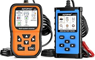AUTOPHIX 5900P+ Fit for BMW Scanner with AUTOPHIX BAS300 Plus OBD2 Scanner & Battery Tester