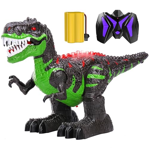 TEMI Remote Control Dinosaur Toys for Boys Ages 3-5, RC