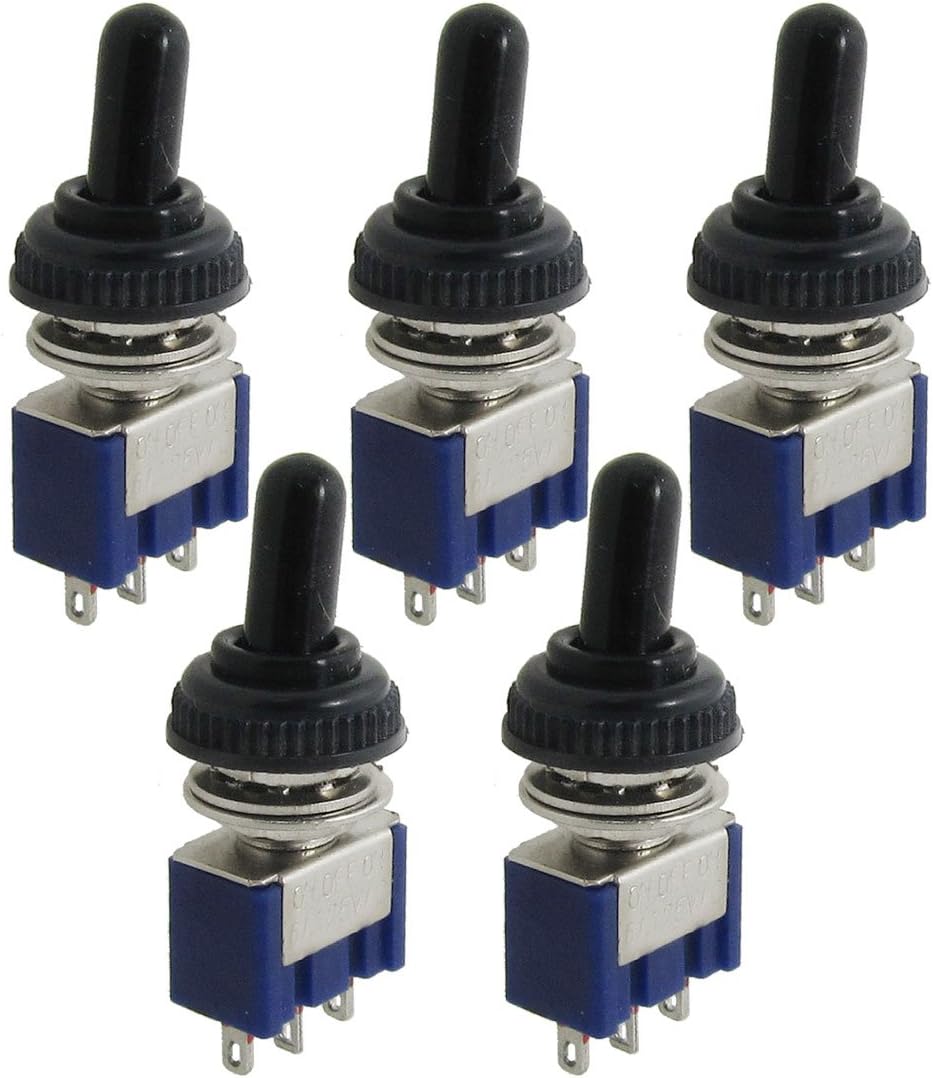 Mini-Kippschalter 6A 125VAC, 3 Positionen (Ein-Aus- Produktbild-Vorschau 7