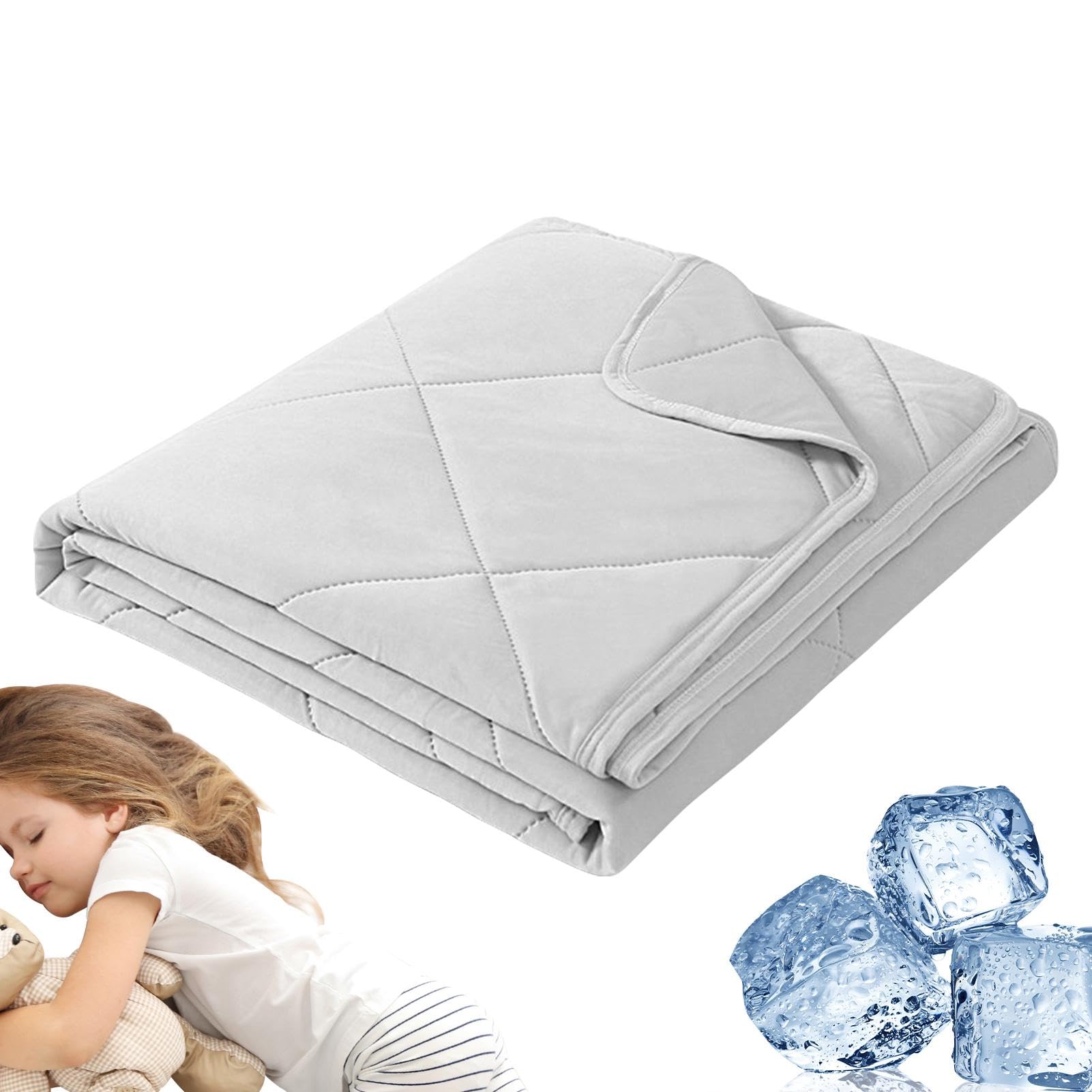 Couverture rafraîchissante pour un sommeil frais en été dans votre lit