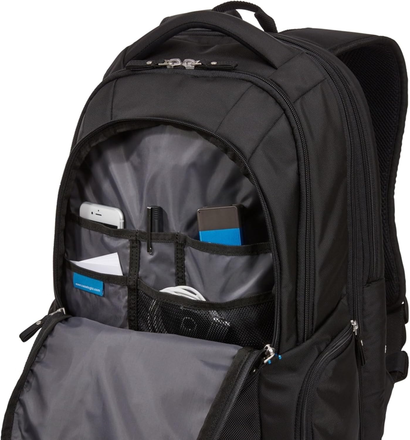 Case Logic 15.6" Checkpoint-Friendly Laptop Backpack, Black