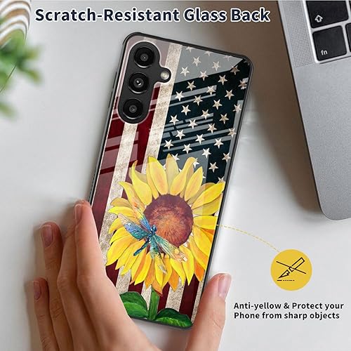 Miniatura 55 de Funda para Samsung Galaxy A13 5G, cuerpo completo resistente de vidrio templado alto+TPU suave parachoques funda protectora para Galaxy A13 5G