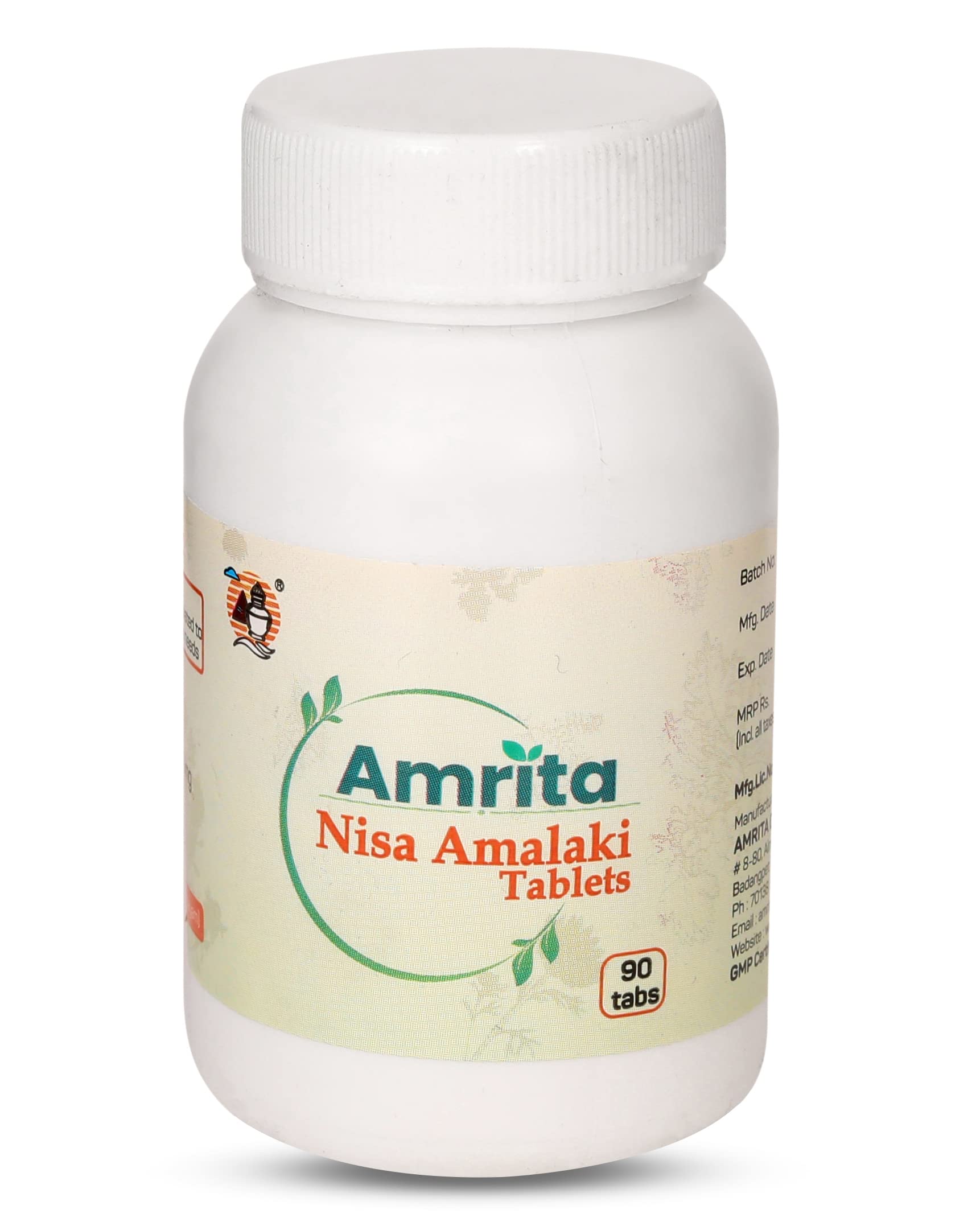 AMRITA Nisa Amalaki 90T (Pack Of 3) - Tablets (B01E1HJPHG) Amazon Price History, Amazon Price Tracker