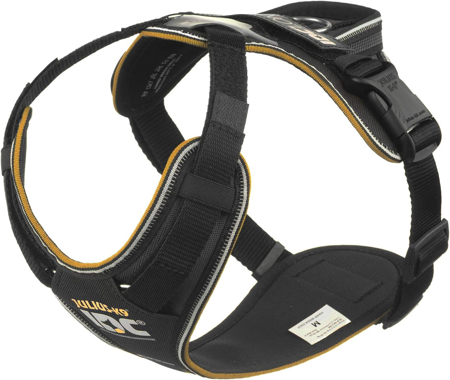 IDC Longwalk Y-Harness, Black-Gray, Size: L