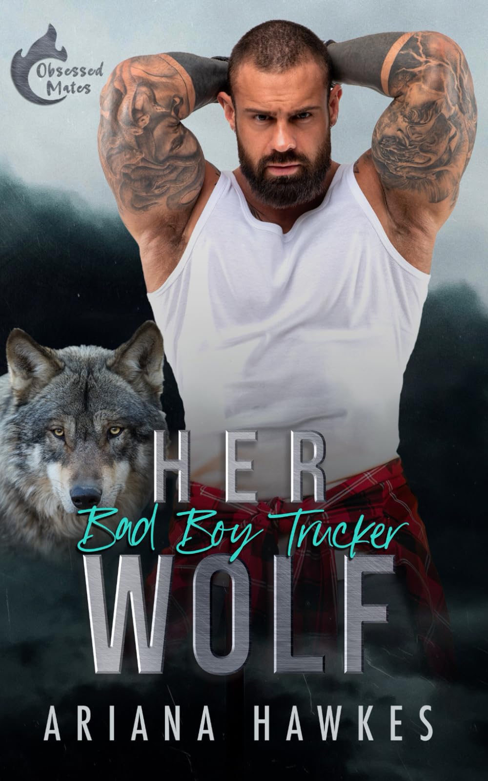 Her Bad Boy Trucker Wolf: Surprise pregnancy shifter romance (Obsessed Mates)