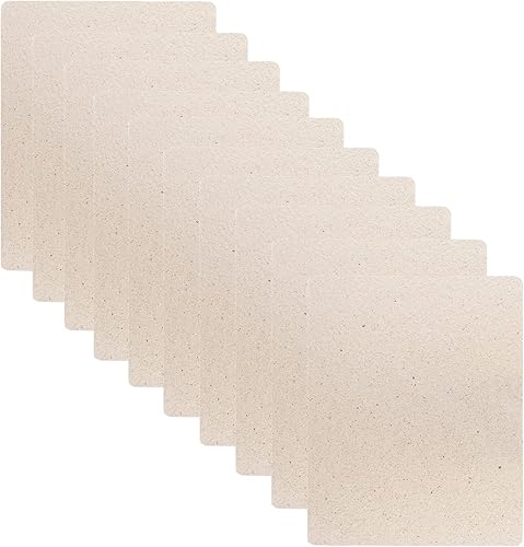 Miniatura 6 de BOJACK Cubierta de guía de ondas para microondas, placa de mica para microondas 4.606 x 2.520 in (paquete de 6)