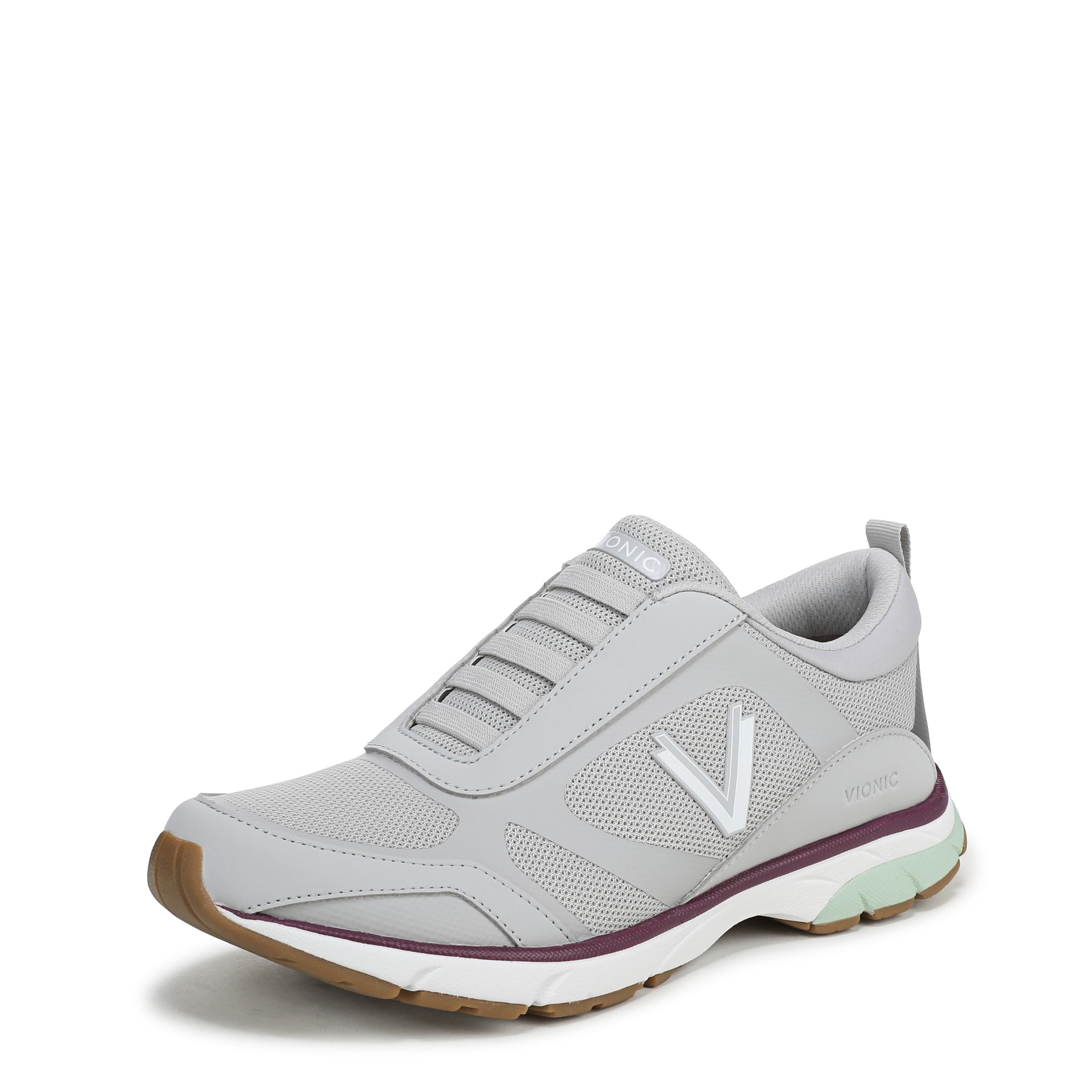 Vionic Women's Darcy Pull-On Walking Sneaker | Vapor Mesh | Lightweight | VIO Motion Arch Support | APMA Accepted | Cushioned Everyday Trainer | UK 5.5