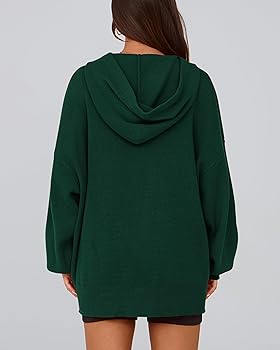 dowerme Women Oversized Sweaters 2026 Lantern Long Sleeve Drop