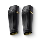 BodyShield Leg Sleeves, Compression Soccer Shin Guard Holders, Breathable, Sweat-Wicking, Impact Protection, 1 Pair
