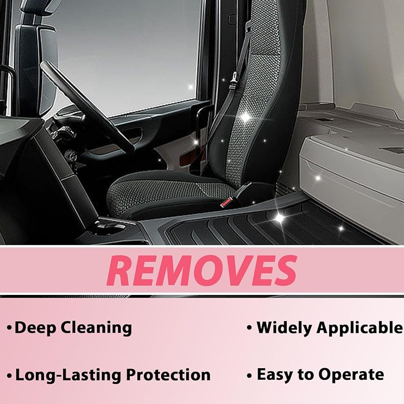 Timeno Polishing Cleaner Car Interior, 2026 New Polishing Cleaner Car Interior, All Purpose Car Interior Detailer Cleaner for Dashboards, Seats, Leather, Plastic (2pcs)