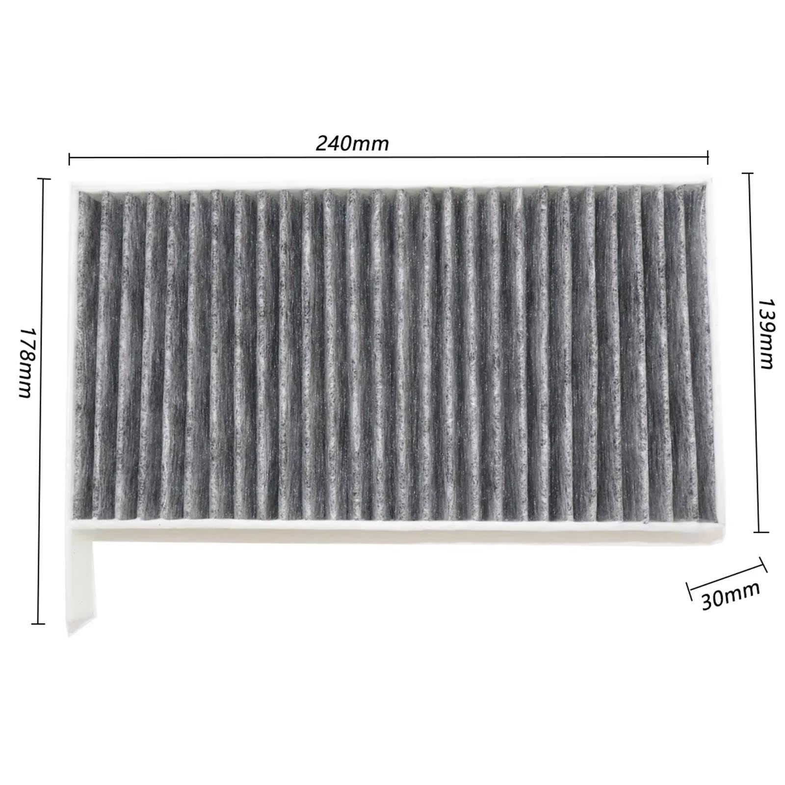 Filtro Aire Cabina Para Tesla Para El Modelo 3 Y 2 Uds Filtro De Aire Cabina 1107681-00-A 110768100A AC Interior Piezas Repuesto Automóvil Filter Innenraumluft