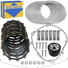 Clutch Friction Plate Spring & Gasket Kit Compatible with Yamaha YZF R1 YZF-R1 2004 2005 2006