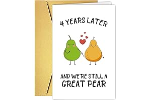 Supoeguk Funny 4th Anniversary Card