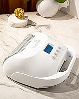 Vista 5 de Gelish Luz LED desenchufada de 18 G, portátil, recargable, 36 W, blanco y plateado, asistencia de potencia inteligente, sensores de movimiento