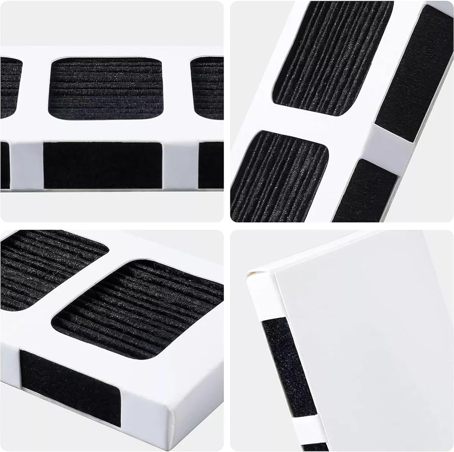 4PCS Refrigerator Air Filters with Activated Carbon Strong Adsorption Suitable for Frigidaire Paultra2 4582822 242047805