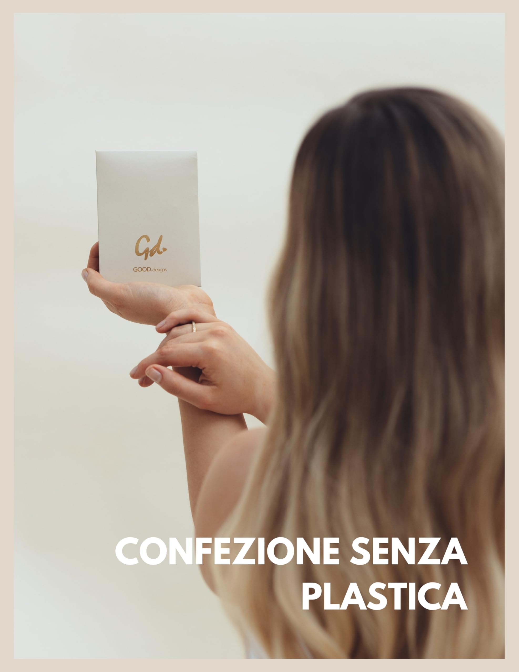 GD GOOD.designs Cavigliera cuore da donna - Impermeabile I Cavigliera a più file - Regolabile I Gioielli in acciaio inossidabile filigranato in oro, argento o oro rosa