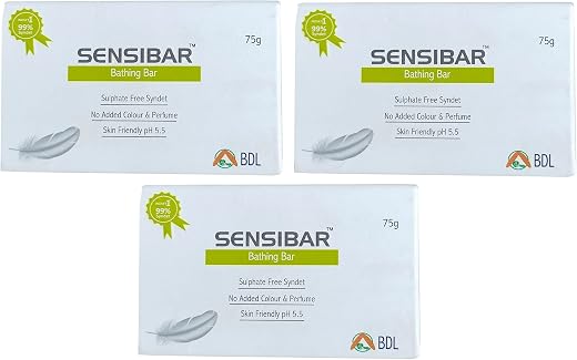 New Sensibar Classic Bathing Bar (Pack of 3 * 75gm)