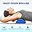 Yes4All High-Density EPP Half Round Back Roller Foam, Exercise Foam Roller for Yoga, Pilates & Stretching - 12, 18, 24, 36 inch