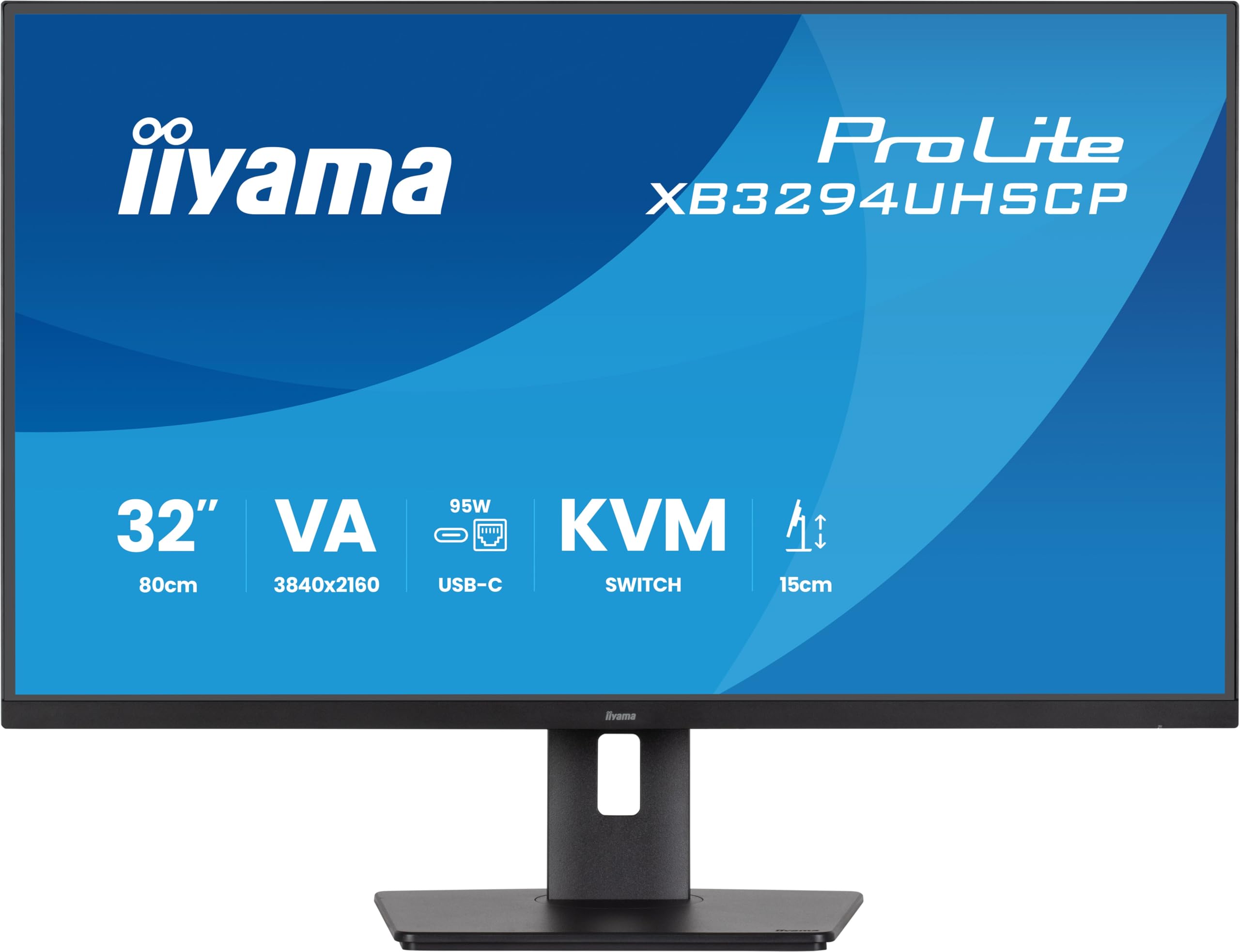 iiyama Prolite XB3294UHSCP-B1 4K UHD VA-Monitor