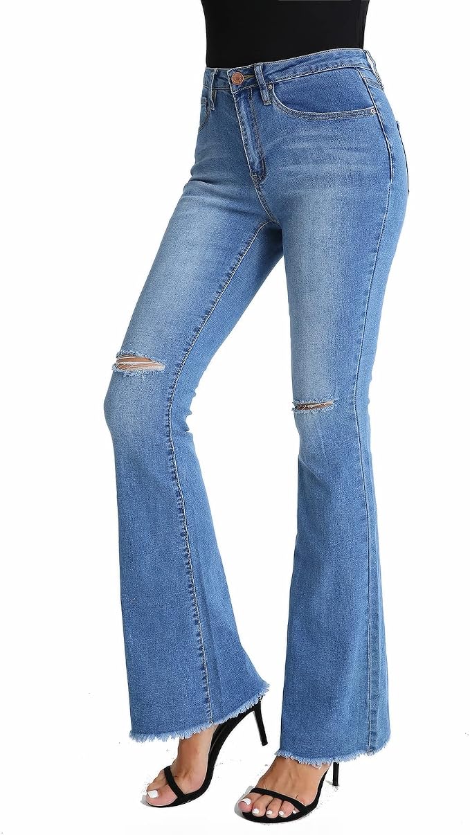 CNROS Flare Jeans for Women High Waist 