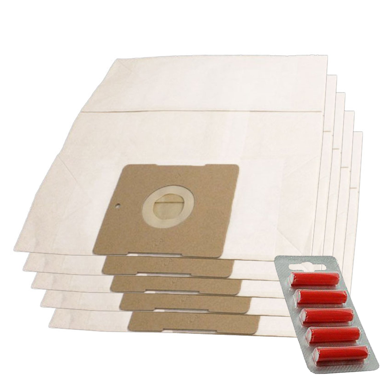 Sacchetti Aspirapolvere Proline VC300 – Confezione Da 5 – Sostituti Resistenti Con Chiusura Ermetica