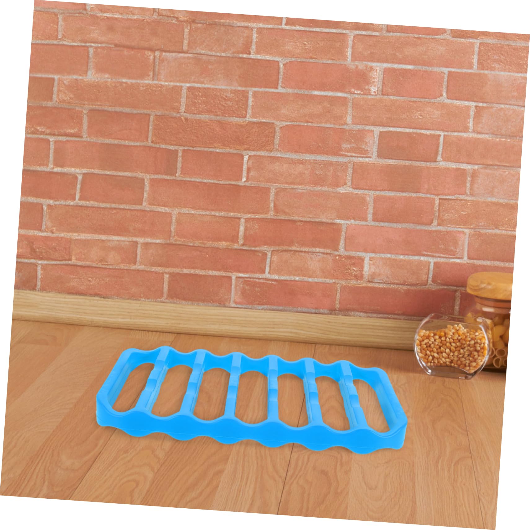 Rejilla de Silicona para Asar Azul Resistente al Calor y Drenaje